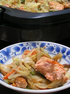 秋鮭のちゃんちゃん焼き-レシピのメイン写真