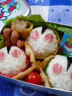 ウルトラマントリオべんとう*キャラ弁*-レシピのメイン写真