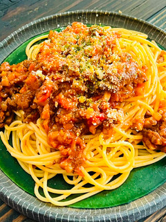 お肉ごろごろがっつり本格ミートソース-レシピのメイン写真