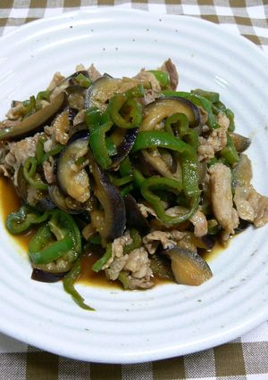 なすとピーマン炒め☆ちょっぴりカレー味-レシピのメイン写真
