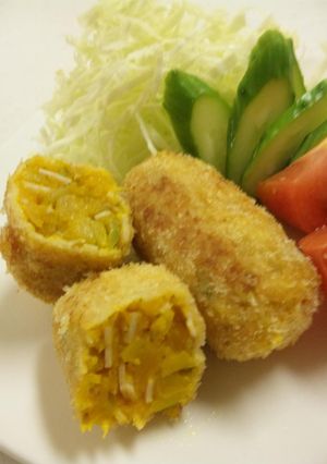 かぼちゃコロッケ-レシピのメイン写真