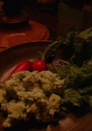 アボ豆腐サラダ、インド風-レシピのメイン写真