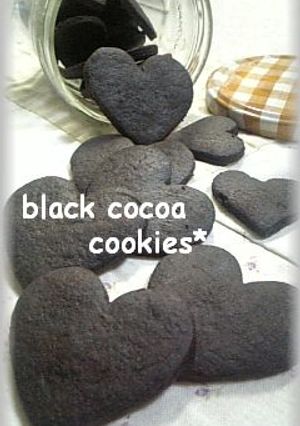 ♡ブラックココア♥クッキー♡-レシピのメイン写真