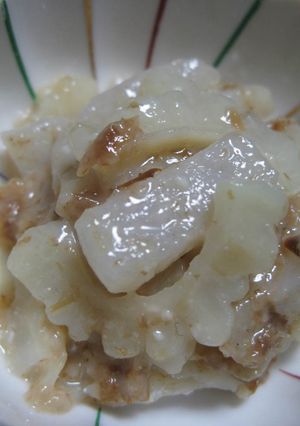 白ゴーヤと白コンニャクの粕あえ-レシピのメイン写真