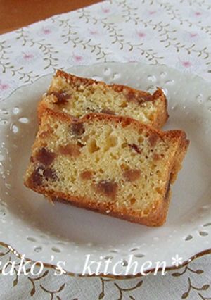 ブランデーケーキ in マロングラッセ-レシピのメイン写真