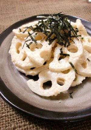 しゃきしゃき★れんこん明太マヨ-レシピのメイン写真