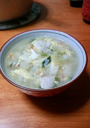 季節の変わり目に♦汗かきかき雑炊♦-レシピのメイン写真