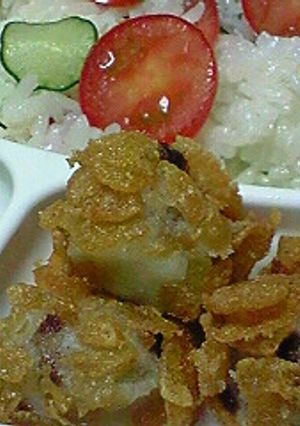 ☆彡里芋でコロッケ☆彡フレーク衣で子供用-レシピのメイン写真