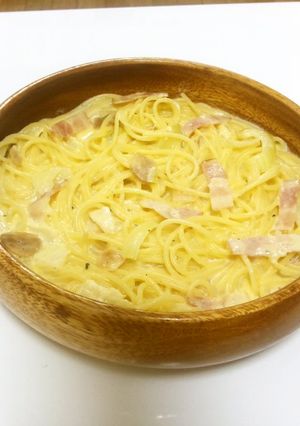 安・楽・旨☆牛乳ベースの簡単カルボナーラ-レシピのメイン写真