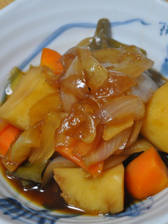 肉じゃが風野菜の煮物-レシピのメイン写真