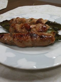 四角豆の豚肉巻き-レシピのメイン写真