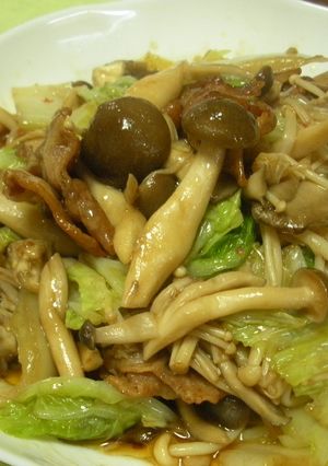 豚肉ときのこ炒め-レシピのメイン写真