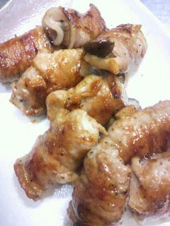 エリンギの豚肉まきオイスターソース味付け-レシピのメイン写真