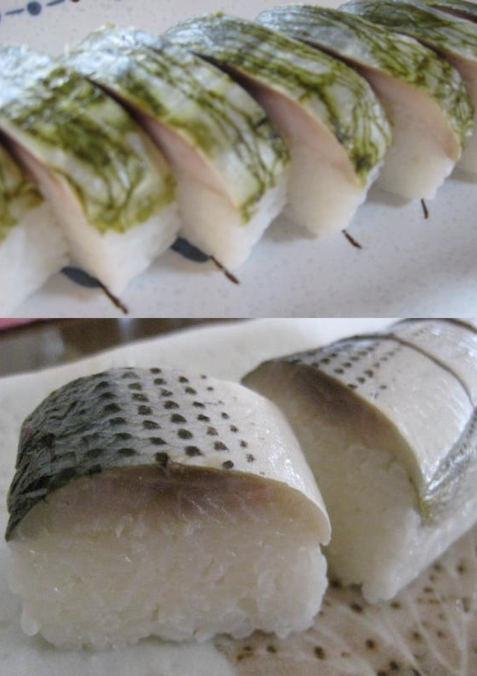 さば寿司とママカリ寿司（焼き鯖寿司も）-レシピのメイン写真