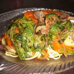 รูปของ 野菜炒め作りを使って♪あんかけ焼きそば
