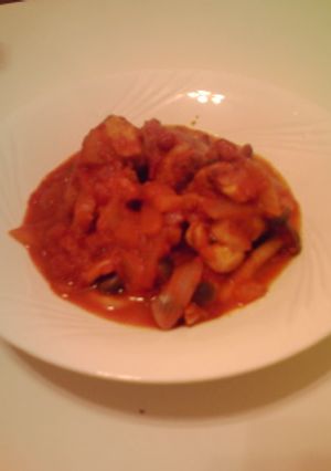 鶏肉のトマト煮込み-レシピのメイン写真