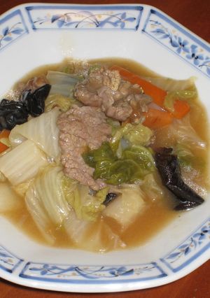 牛肉と白菜のオイスターソース煮込み-レシピのメイン写真