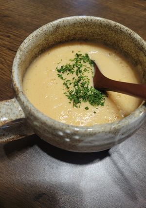 白菜と豆乳のスープ＆ムース-レシピのメイン写真
