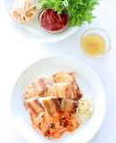 野菜をたっぷり【サムギョプサル】韓国料理