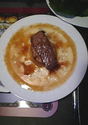 牛フィレ網焼き　さつまいもピュレ添え-レシピのメイン写真