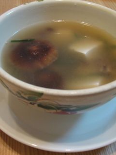 しいたけ・にら・とうふの中華スープ-レシピのメイン写真