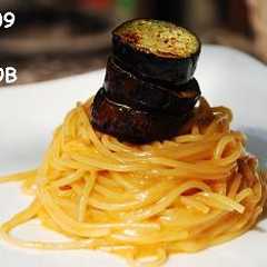 รูปของ エビとトマトとモッツアレラの濃厚パスタ