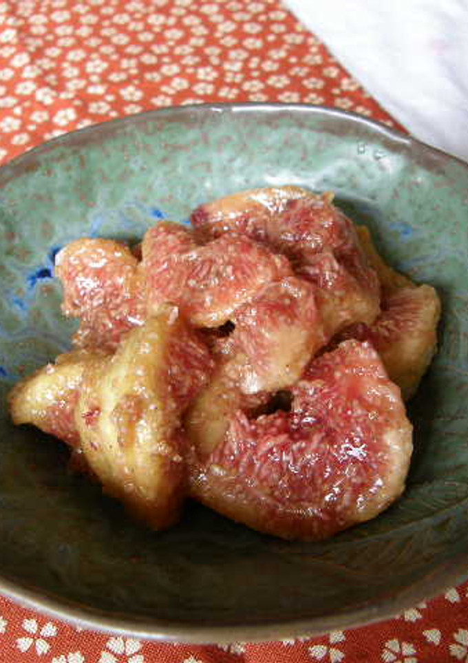 いちじくの胡麻和え-レシピのメイン写真