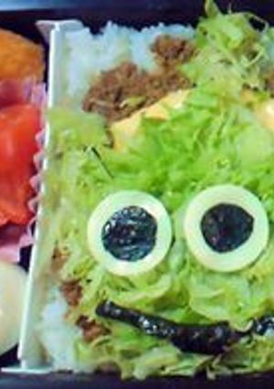 タコライス弁当☆キャラ弁-レシピのメイン写真