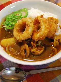 ◎◎イカリングフライ◎◎をカレーに♪-レシピのメイン写真