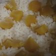 甘露煮で栗ごはん