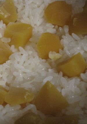 甘露煮で栗ごはん-レシピのメイン写真