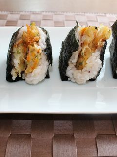 かき揚げのおむすび-レシピのメイン写真