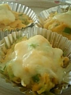 野菜炒め作り(キムチで)♫さつま芋焼き-レシピのメイン写真