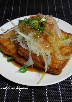 厚揚げのパリッ☆うまっ☆焼き-レシピのメイン写真