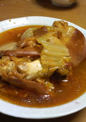 豚足のキムチ煮-レシピのメイン写真