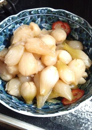 ワケギの玉の丸煮-レシピのメイン写真