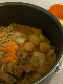 Canadaで1人すき焼き(o ̄▽ ̄o)-レシピのメイン写真