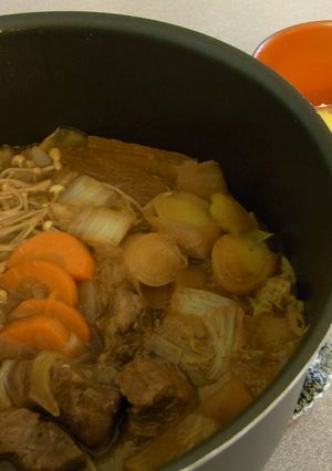 Canadaで1人すき焼き(o ̄▽ ̄o)-レシピのメイン写真