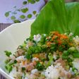 ねぎたっぷり♥肉そぼろチャーハン♫