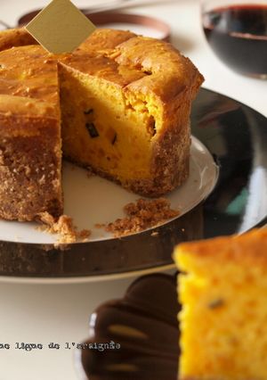 どっさりカボチャのパンプキンチーズケーキ-レシピのメイン写真
