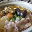 ふっくらカキ入りチゲ風煮込みうどん