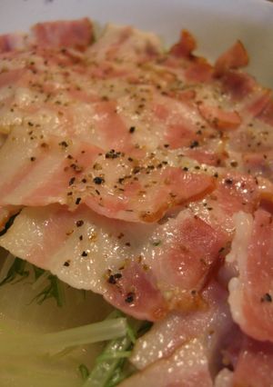 ベーコンと野菜のワイン蒸し-レシピのメイン写真