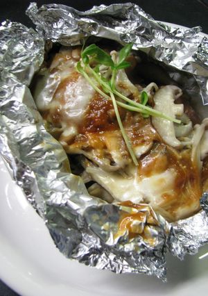 鮭のホイル焼き♪クリーミー味噌チーズ-レシピのメイン写真