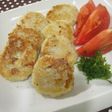 バジルとチーズの蓮根モチ