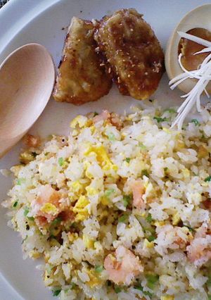 明太子とふんわりたまごの和風炒飯-レシピのメイン写真