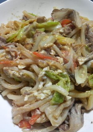 ✿まろやか絶品焼きうどん✿-レシピのメイン写真