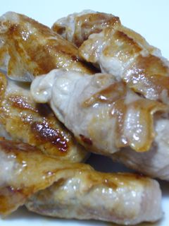 巻く!焼く!豚の梅しそ巻き-レシピのメイン写真