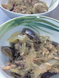 玉ねぎと茄子のツナぶし煮-レシピのメイン写真