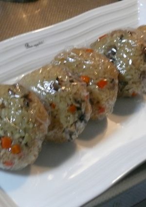 レンジで簡単中華おこわ-レシピのメイン写真