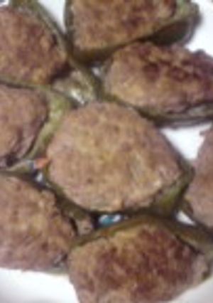 ピーマンの肉詰め-レシピのメイン写真